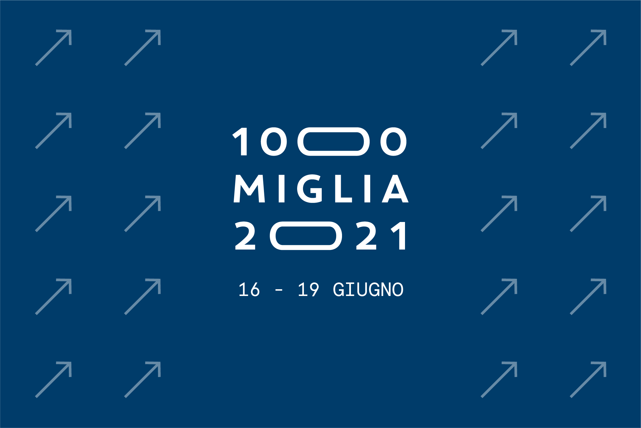 LA 1000 MIGLIA 2021 SI TERRÀ DA MERCOLEDÌ 16 A SABATO 19 GIUGNO